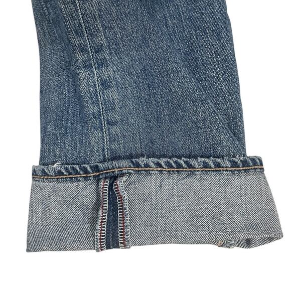 Moussy Vintage Saab Cotton Tapered Jeans Distressed Made In Japan Women's 38 - Picture 10 of 15